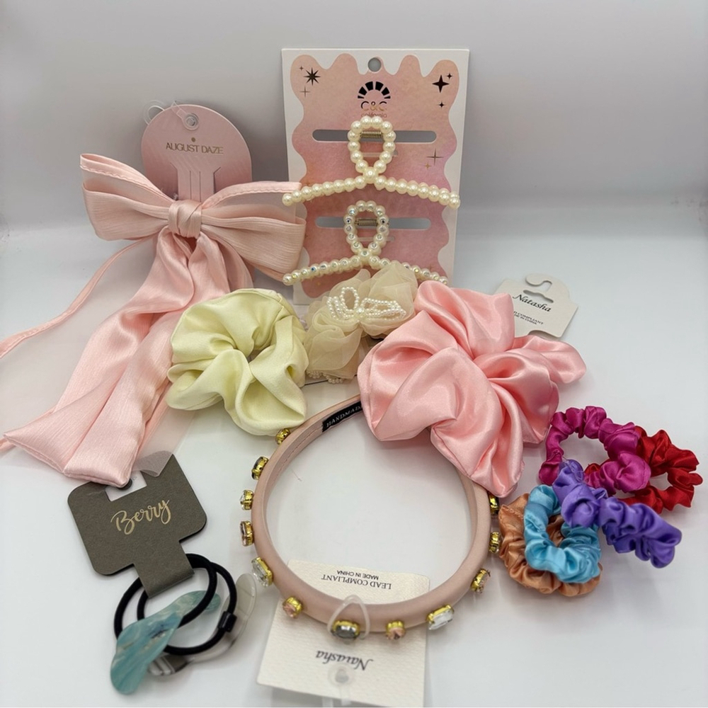 Nordstrom 7 Piece Mixed Brands Hair Accessories Bundle NEW